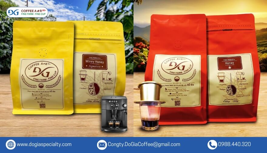 Đỗ Gia Specialty là địa chỉ chuyên cung cấp cà phê đặc sản Việt Nam Fine Robusta 100% hái chín cây