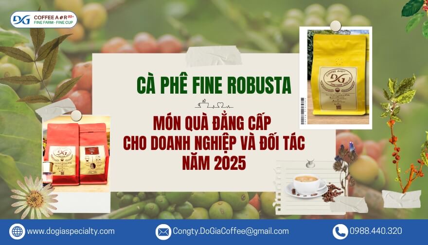 Cà Phê Fine Robusta - Món Quà Đẳng Cấp Cho Doanh Nghiệp Và Đối Tác Năm 2025 | Đỗ Gia Specialty