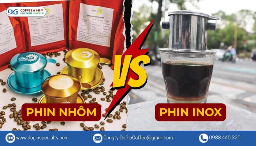 Nên Pha Cà Phê Bằng Phin Nhôm Hay Inox Sẽ Ngon Hơn? | Đỗ Gia Specialty